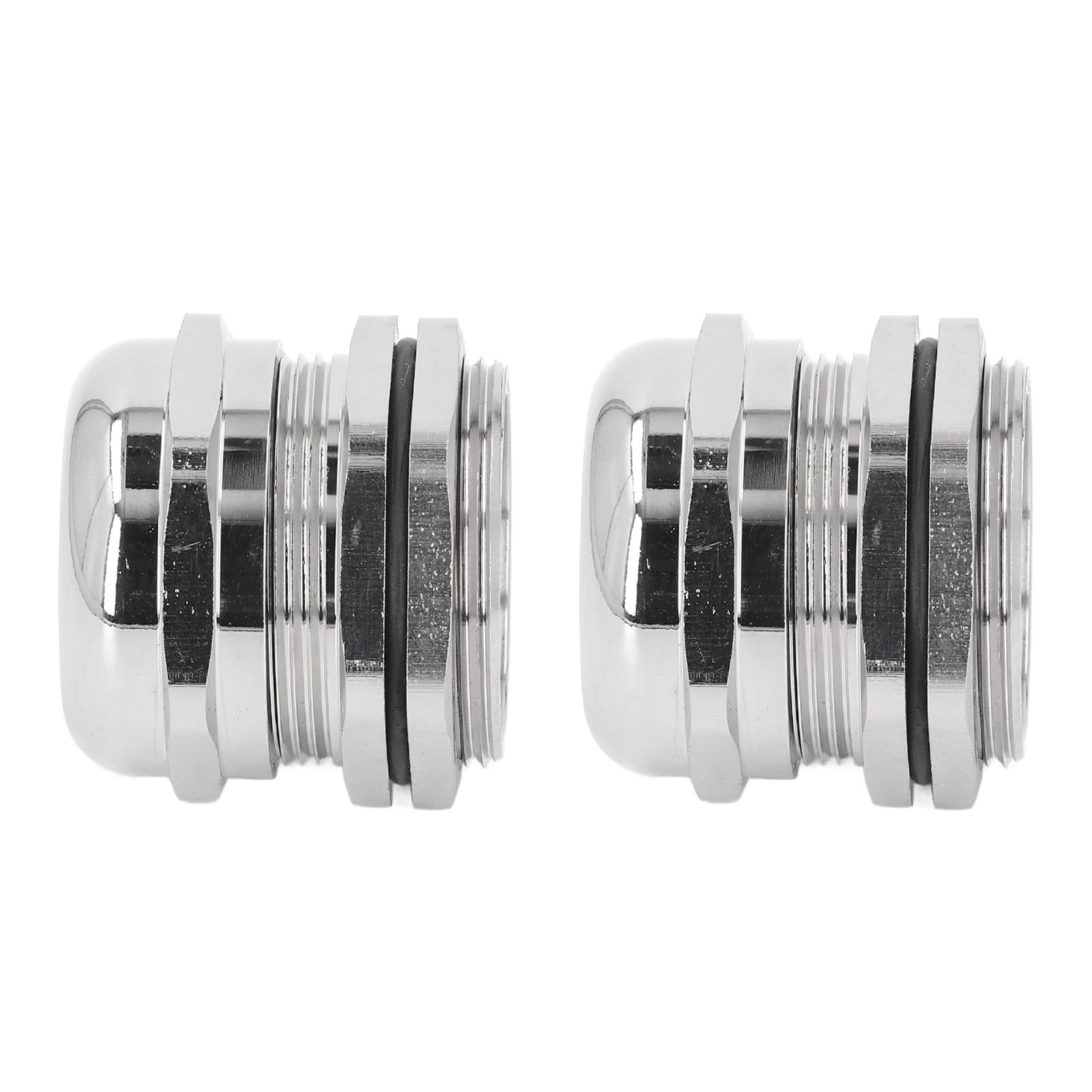 IP68 Waterproof Cable Gland Nickel Plated Brass Cord Grip with M37 Thread, Suitable for Electrical Boxes Outdoor Lighting & Enclosures - Image 4