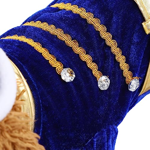 Disfraz para perro vestido con cristales y accesorios XL miniatura 5