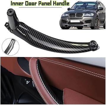 Door Pull Handle for X5 X6 E70 E71 E72 Car Interior Door Handles Inner Panel Handle Pull Trim Cover