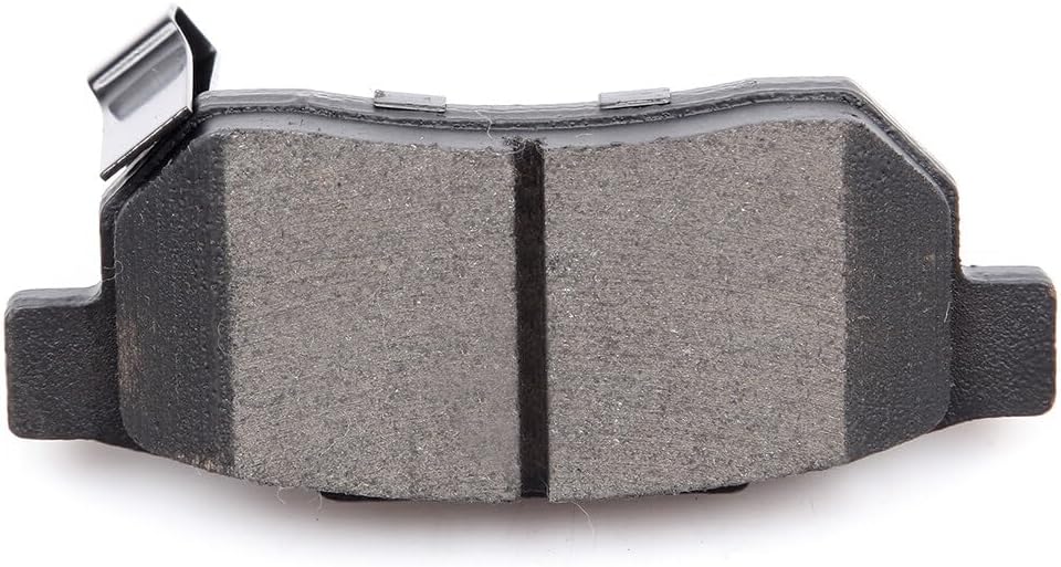 INEEDUP Ceramic Disc Brake Pads Set Rear for Acura Integra for Honda Accord Civic Civic del Sol CRX Fit Prelude D374(4PCS), 066531-5208-1830583804