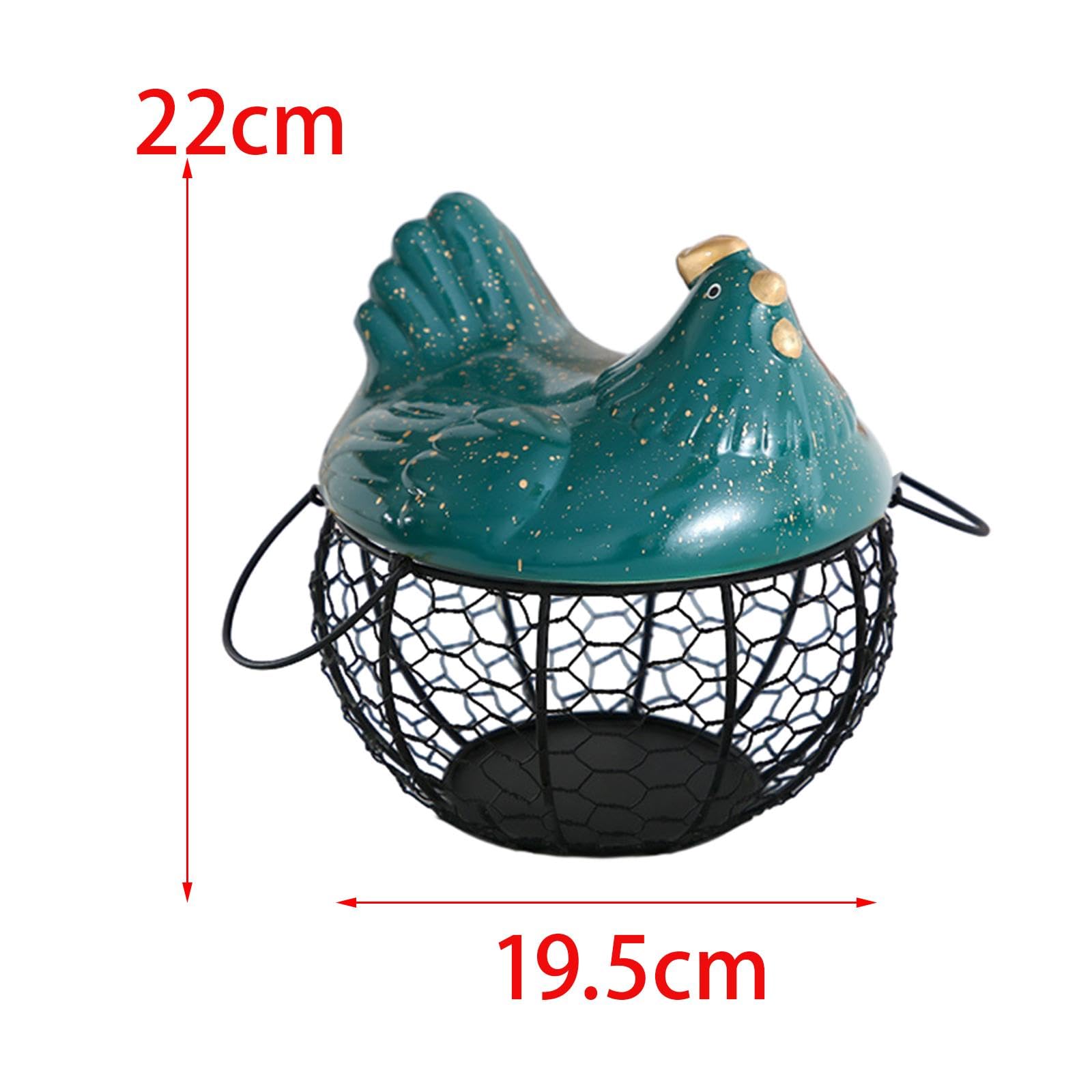 Cesta para Almacenar Huevos, Soporte para Huevos de, Organizador de Huevos de Granja, Contenedor de Huevos de Cocina, Negro con Punto pequeño, Individual