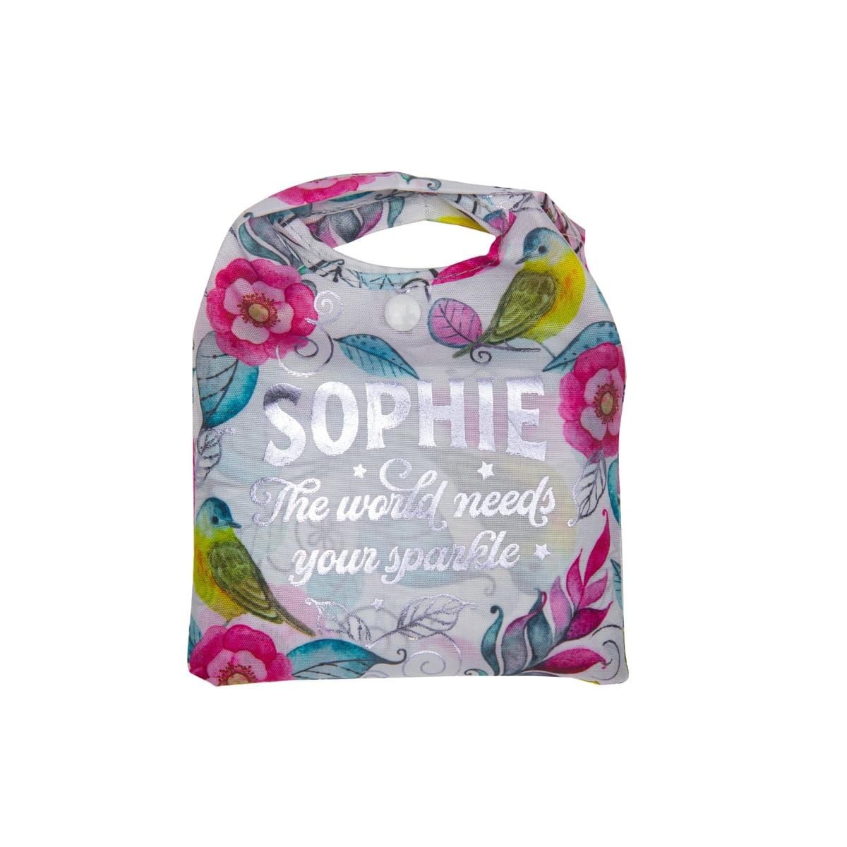 History & Heraldry Personalised Sparkle Shopper Bag (Sophie) — image 1