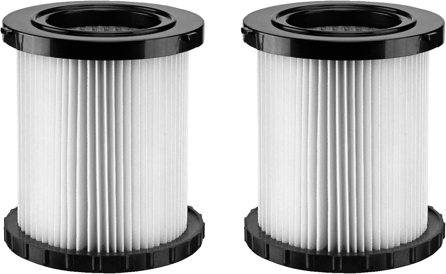 Replacement Hepa Vacuum Filter Compatible with Dewalt DCV580 DCV581H Wet Dry Vacuum, Part # DCV5801H,2pk