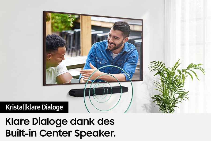 Samsung HW-S66GD 3.1-Kanal All-in-one Soundbar für TV-Geräte, Bluetooth-Lautsprecher mit...