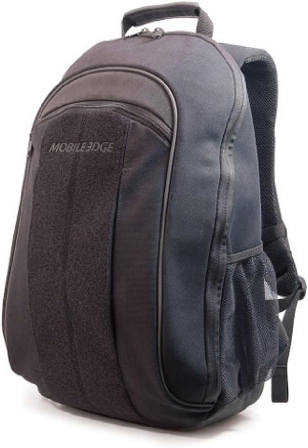 Mobile Edge Black 17.3 Inch Laptop, Mac, Eco-Friendly Backpack, Cotton Canvas, for Men, Women Business, Students MECBP1