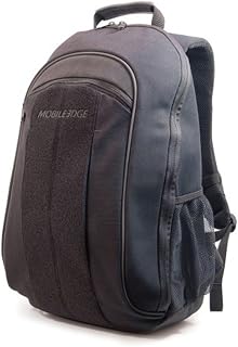 Mobile Edge Black 17.3 Inch Laptop, Mac, Eco-Friendly Backpack, Cotton Canvas, for Men, Women Business, Students MECBP1