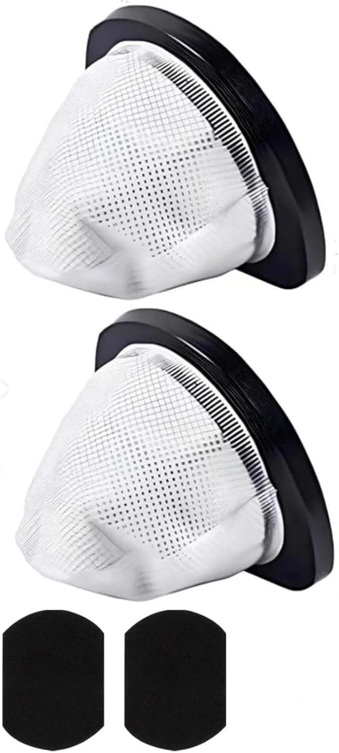 2PCS Vacuum Cleaner HEPA Foam Filters Washable & Reusable 1611501 Compatible for Bissell 2030V, 2030X, 2030Z, 3346, 3346W