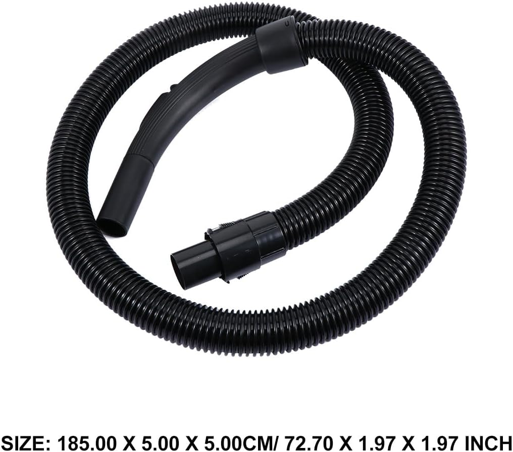 Vacuum Cleaner Hose Replacement Accessory, Threaded Extension Soft Tube Compatible with Most Vacuum Cleaners, Sturdy Power Tool Hose Kit for Home and Shop Use