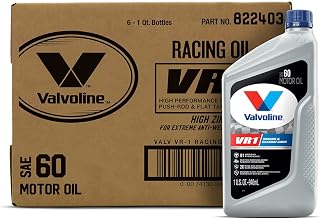 Valvoline (VV241-6PK) Super HPO SAE 60 Motor Oil - 1 Quart Bottle, (Case of 6)