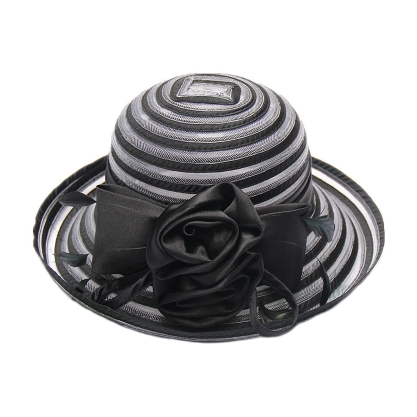 Chapeau De Soleil Contemporain En Dentelle à Larges Bords