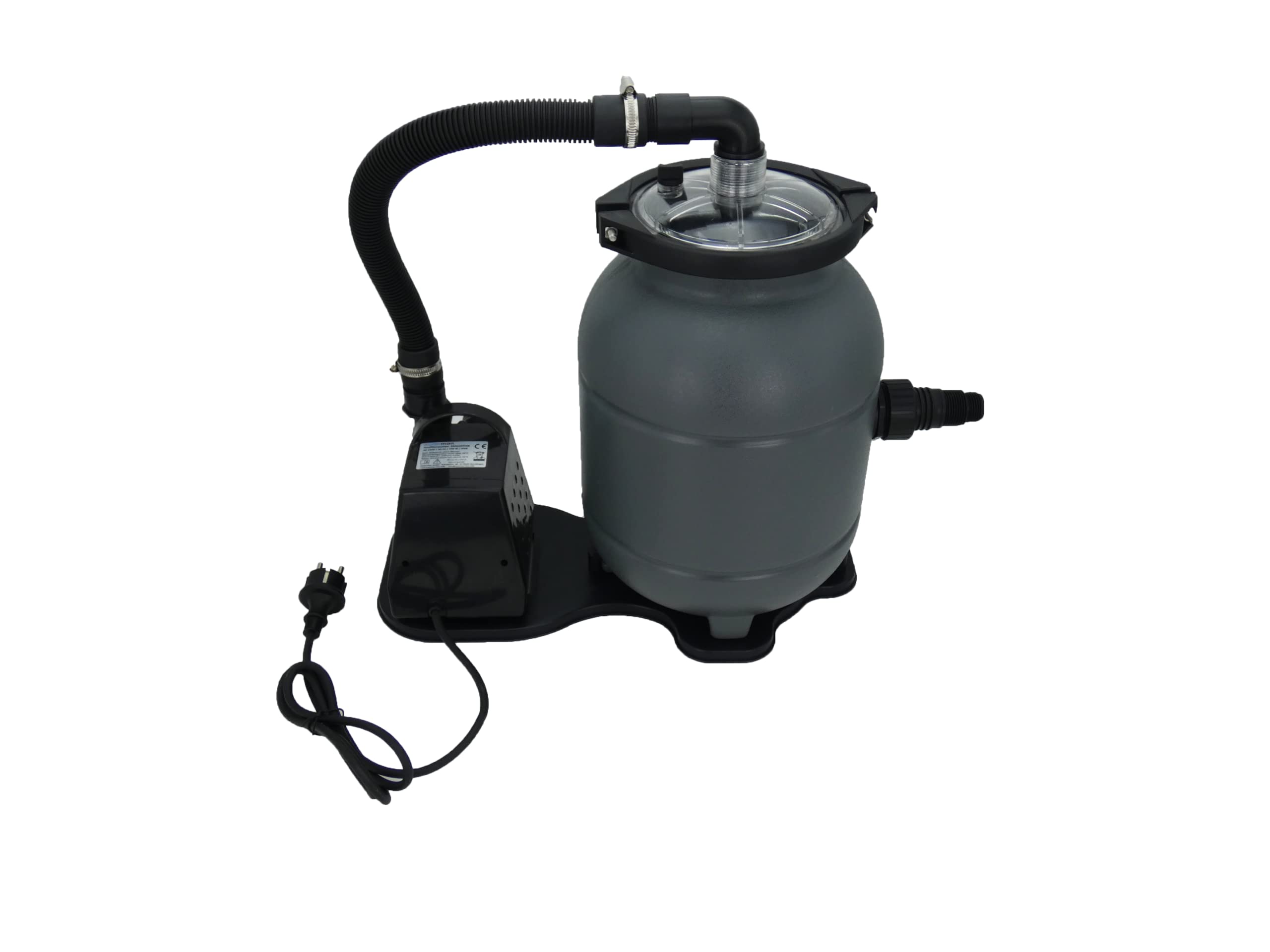EDG Groupe Filtration Piscine - Maxi 10m3 - Fourni avec Balles Filtrantes - Connexion Tubes 32/38 - Kit Filtration Piscine Hors Sol - Summer Fun Best Clean