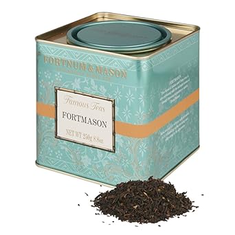 Fortnum and Mason British Tea, Fortmason Blend, 250g Loose Tea in a Gift Tin Caddy 1 Pack