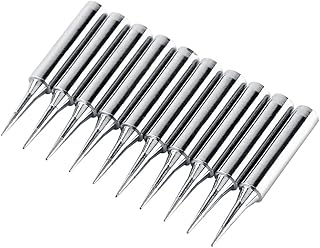 900m-t-1c Soldering Iron Tip, 900m Soldering Tips, 10 Pcs Iron Tips Soldering Tips 900m-t-i Solder Iron Soldering Iron Tip with Iron -Copper for Replacing The
