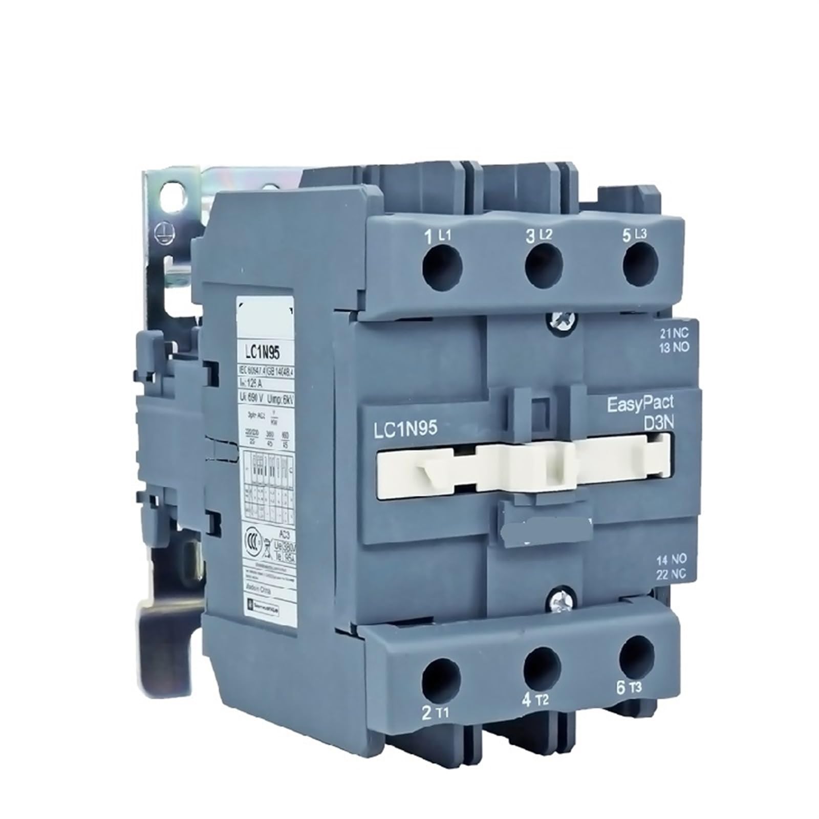WQGQPXOB D3N 3-ploe Contactors LC1N95 1NC & 1NO 50HZ LC1N95B5N LC1N95CC5N LC1N95F5N LC1N95M5N LC1N95Q5N 1Pcs(LC1N95M5N 220V)