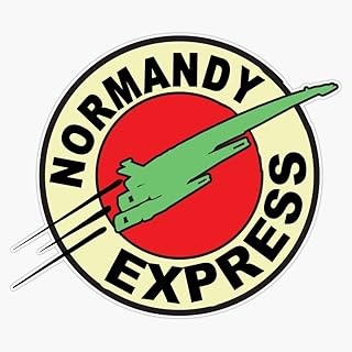 Magnet The Planet Express Parody: Mass Effect Magnetic Vinyl Sticker 5"