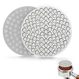 watchget 58.35mm Espresso Puck Screen Reusable Mesh Coffee Filter 0.8mm Thickness Puck Screen Stainless Steel Lower Shower Screen for 58mm Protafilter Basket