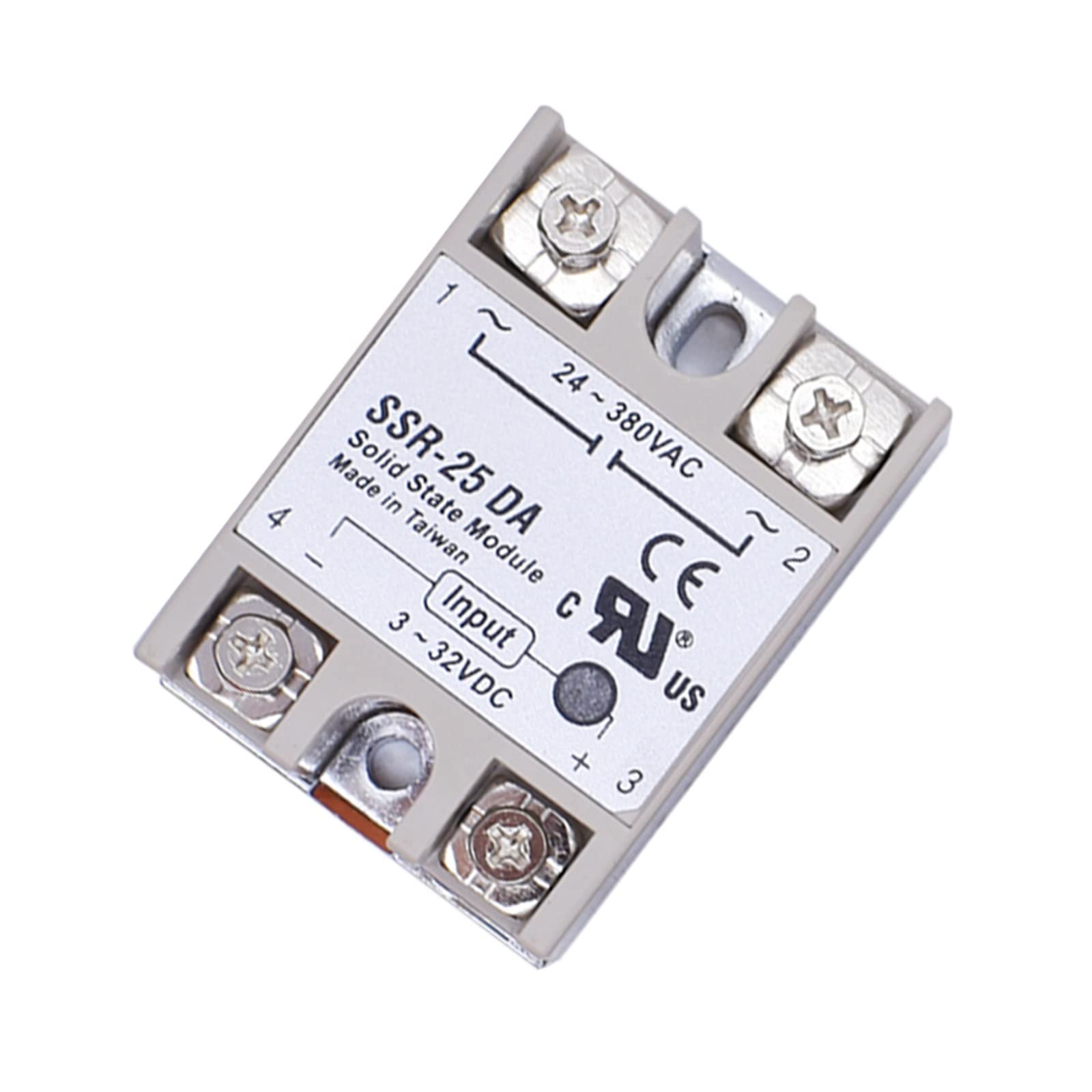 Relé de Estado sólido SSR-10DA SSR-25DA SSR-40DA 10A 25A 40A En Realidad 3-32V CC a 24-380V CA SSR 10DA 25DA 40DA | Ssr-10da