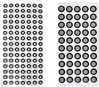 3D-Scanpunkte, 1000 3D-Scanner Photogrammetrie Hochreflektierender Markierungspunkt Innenmarkierungspunkt Messpunktmarkierung 3D-Scanner-Zielpunkt(Magnetism-9mm x 12mm)