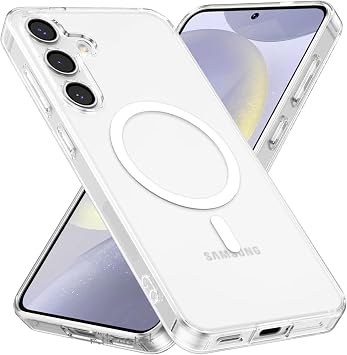 CONSTRAIN - Samsung Galaxy A56 ile uyumlu A36 - K l f Kamera Korumal  MagSafe ile uyumlu  arj  zellikli  effaf PC Kapak -  effaf
