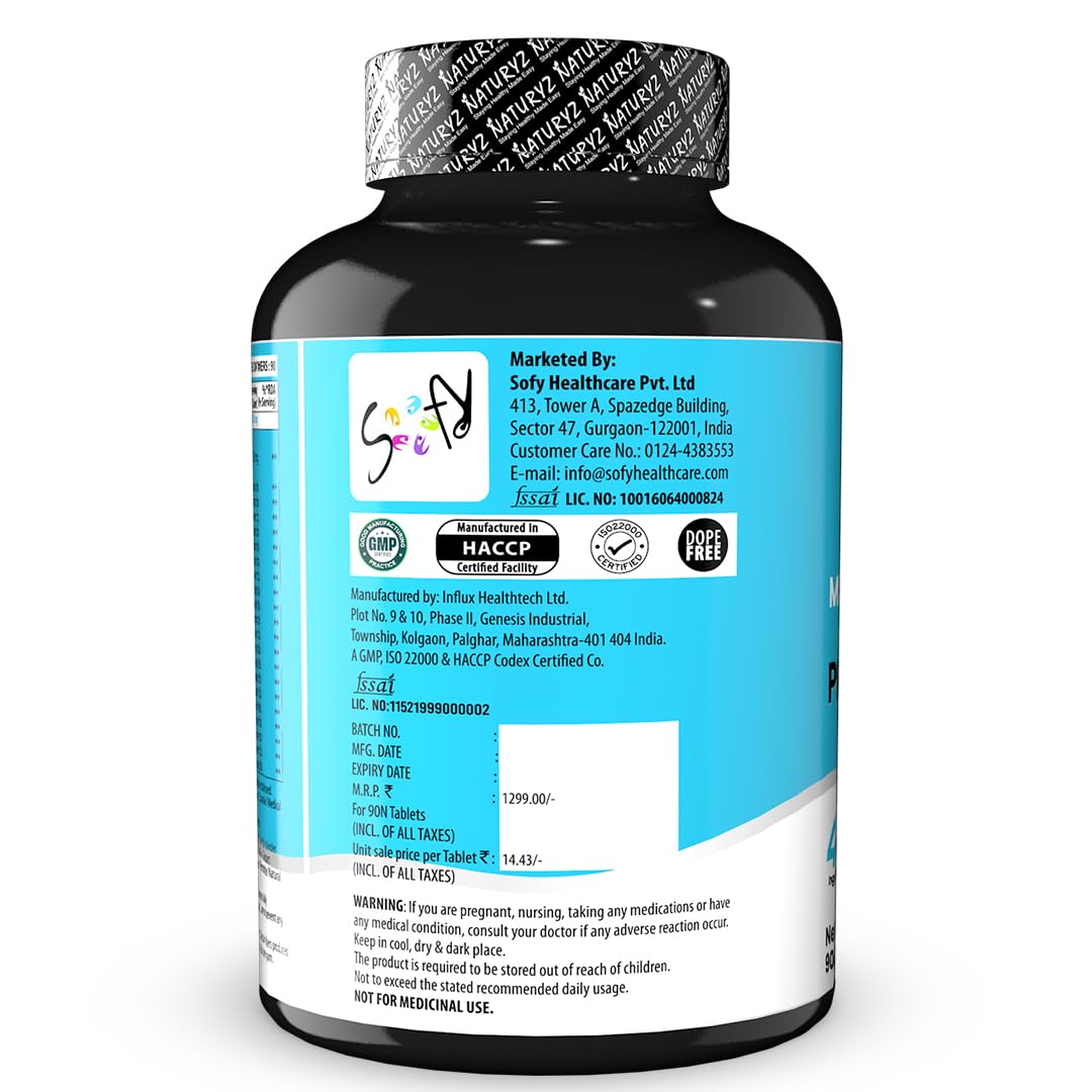 Naturyz highest strength daily multiwitamin 50 billion CFU pre-puritics | The goodness of 2 supplements in 1. 44 Nutrients | Vitamins and minerals increase intestine health, immunity and energy - supporting 90 tablets Naturyz highest strength daily multiwitamin 50 billion CFU pre-puritics | The goodness of 2 supplements in 1. 44 Nutrients | Vitamins and minerals increase intestine health, immunity and energy - supporting 90 tablets