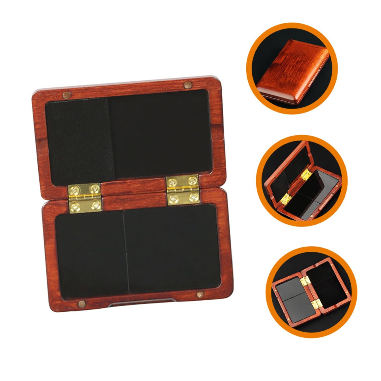 Wakauto Oboe Reed Case Wooden Sax Reed Storage Portable and Sturdy Construction