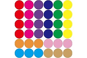 Nezyo 60 Pcs 6 Inch Classroom Floor Stickers