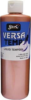 Sax Versatemp Heavy-Bodied Tempera Paint, 1 Pint, Metallic Copper
