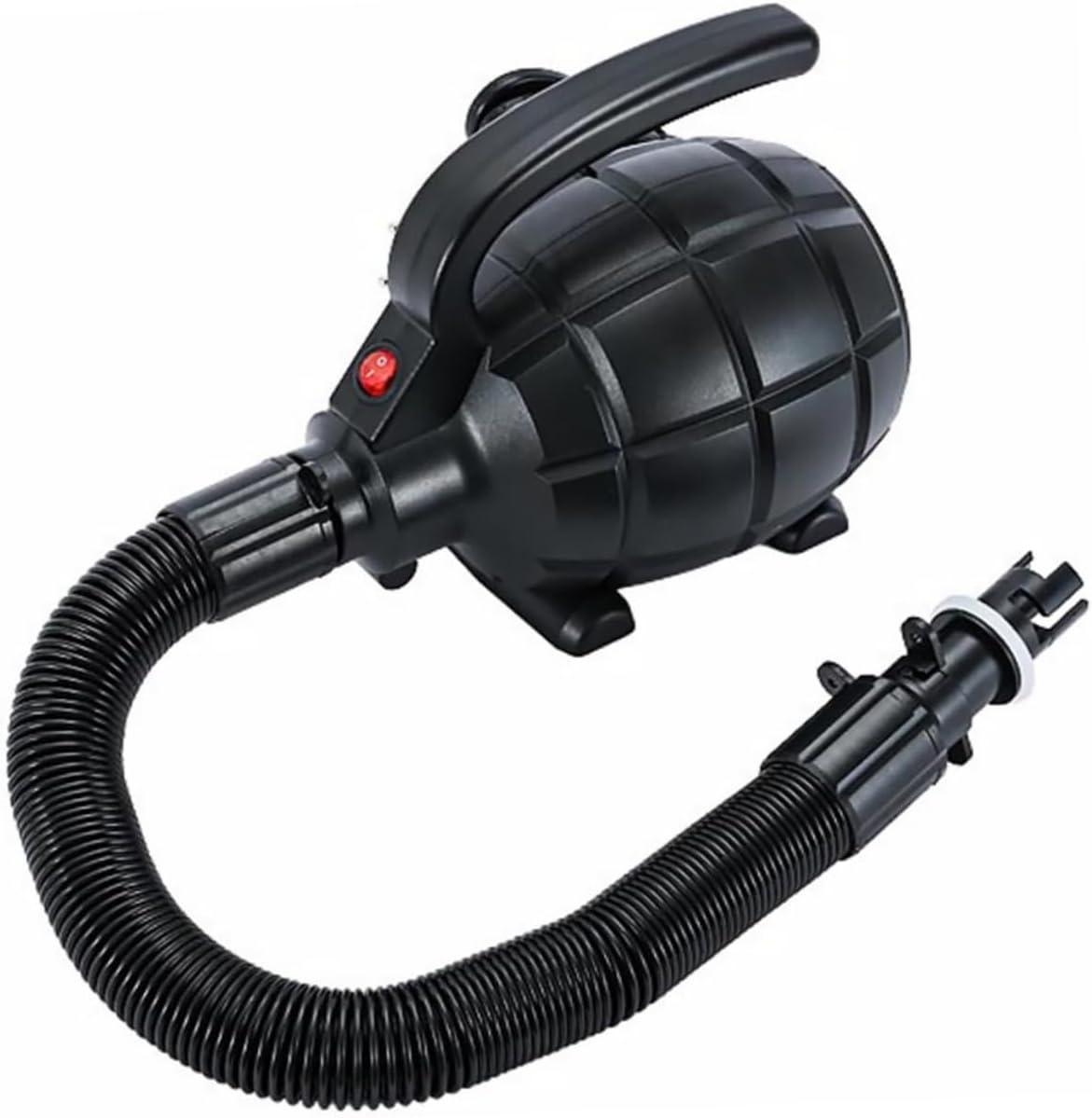 BESTOYARD 1set Electric Air Pump High Pressure Inflator for Gymnastics Tracks Inflatable Boats and Pool Floats Quick Inflate Deflate Lightweight Portable Compatible