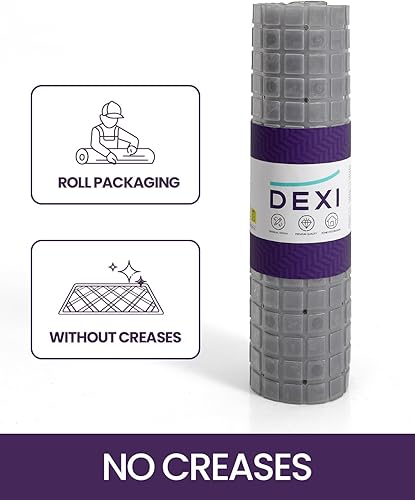 Miniatura 15 de DEXI - Tapete de baño y ducha, extra largo, 16 x 39 pulgadas, antideslizante con ventosas y agujeros de drenaje, lavable a máquina, libre