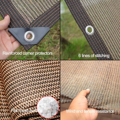 Filet anti chaleur extérieur bâche pergola contre la canicule 5x6m - 3