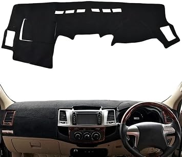 PUCHEN - Car Dashboard Cover Dash Mat Sun Shade Protect Carpet Anti Glare Dashboard Cover Dash Mat - for Toyota Fortuner for Hilux SW4 2005-2011 2012 2013 2014 2015
