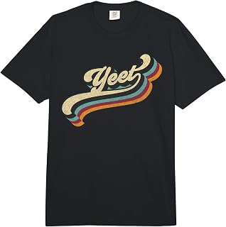 Yeet-Internet Viral Meme Dank Slang Vintage Style Retro Comfort Colors Adult Heavyweight T-Shirt