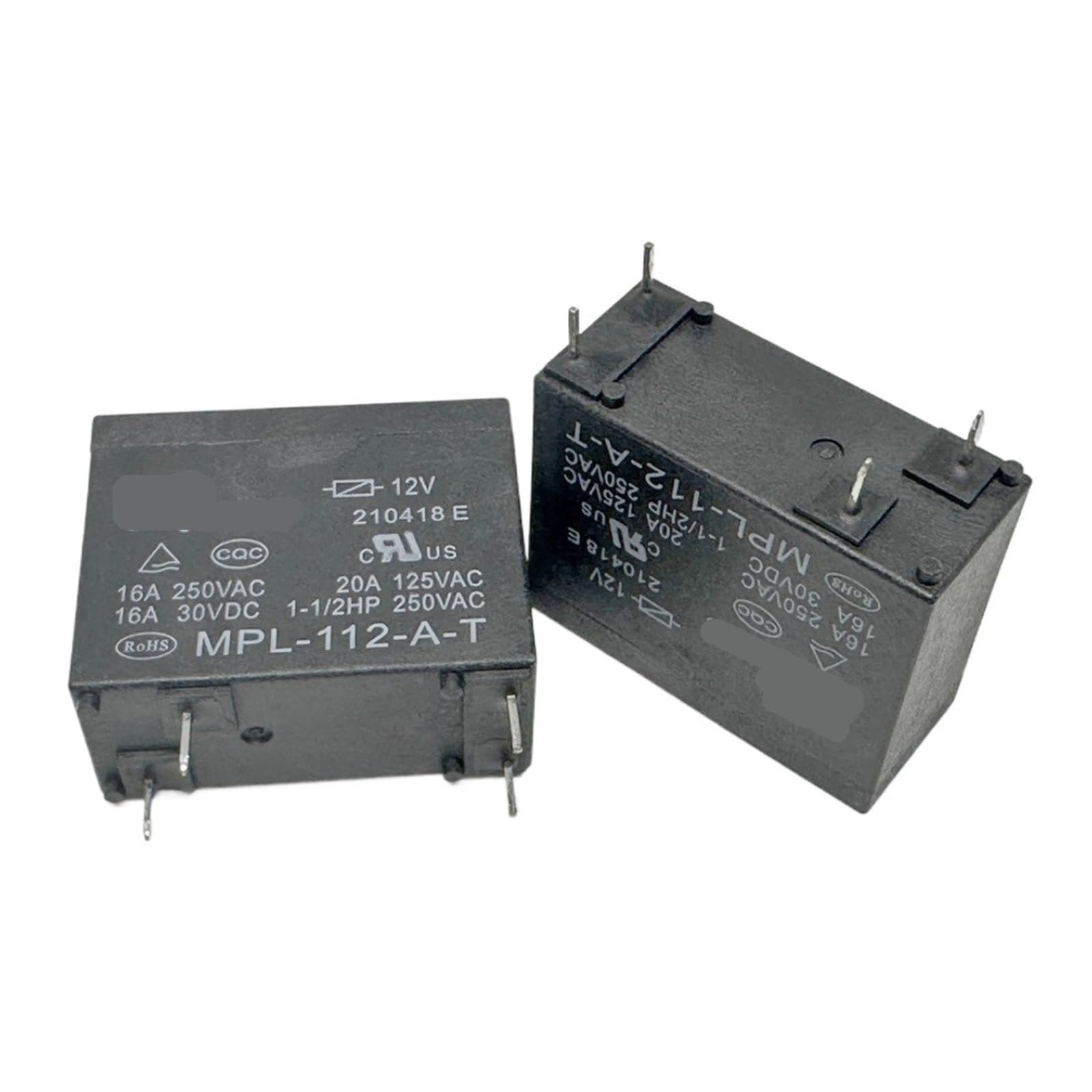 Yzwrwrmktb One Color 1Pc Mpl-112-A-T 12V (G2r-1A-4P-12V/24V-16A) Relay 4Pins