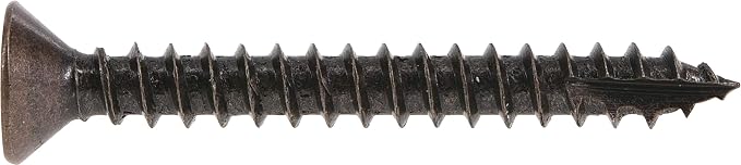 The Hillman Group 45369 Tornillo para Madera Plano Phillips 9 Pulg x 1-1/2 Pulg, Bronce Antiguo, Paquete de 15 miniatura 2