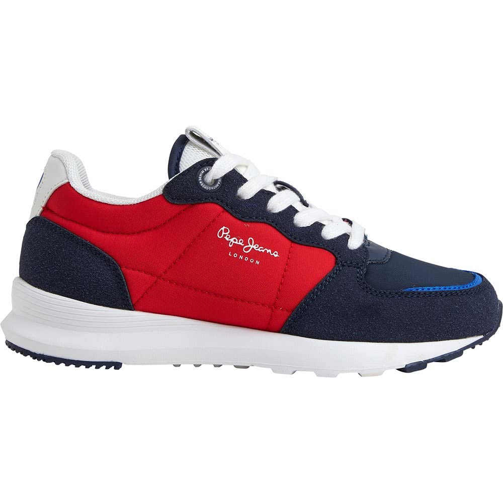 Pepe Jeans York Mix B, Zapatilla para Correr NiƱos