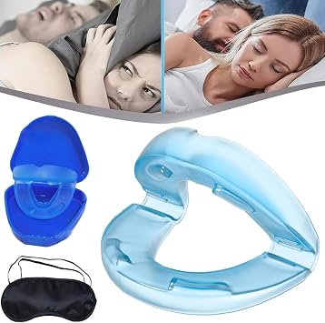 Anti Snoring Mouthpiece Universal Size, Instantly Anti Snoring Devices Food Grade Material Mouthpiece Enjoy Quiet Sleep Time