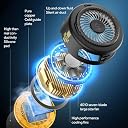 Cubonic Black Shark Magnetic Funcooler 5 Phone Cooler Fun for Gaming, Cell Phone Cooler for iOS/Android (2.63-3.46 Inches) Semiconductor Heatsink Cooling Fan (Funcooler 5) gallery image