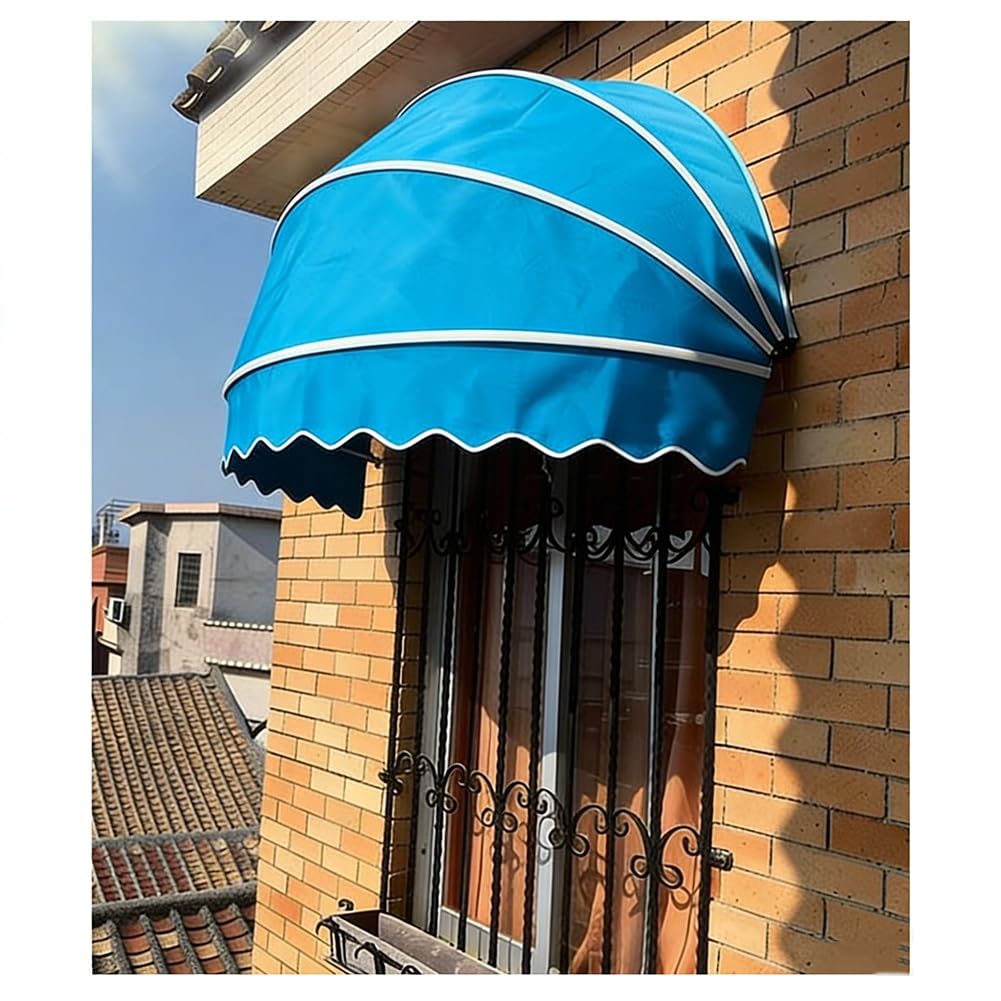 Auvent extérieur pliable pour porche de jardin et fenêtres