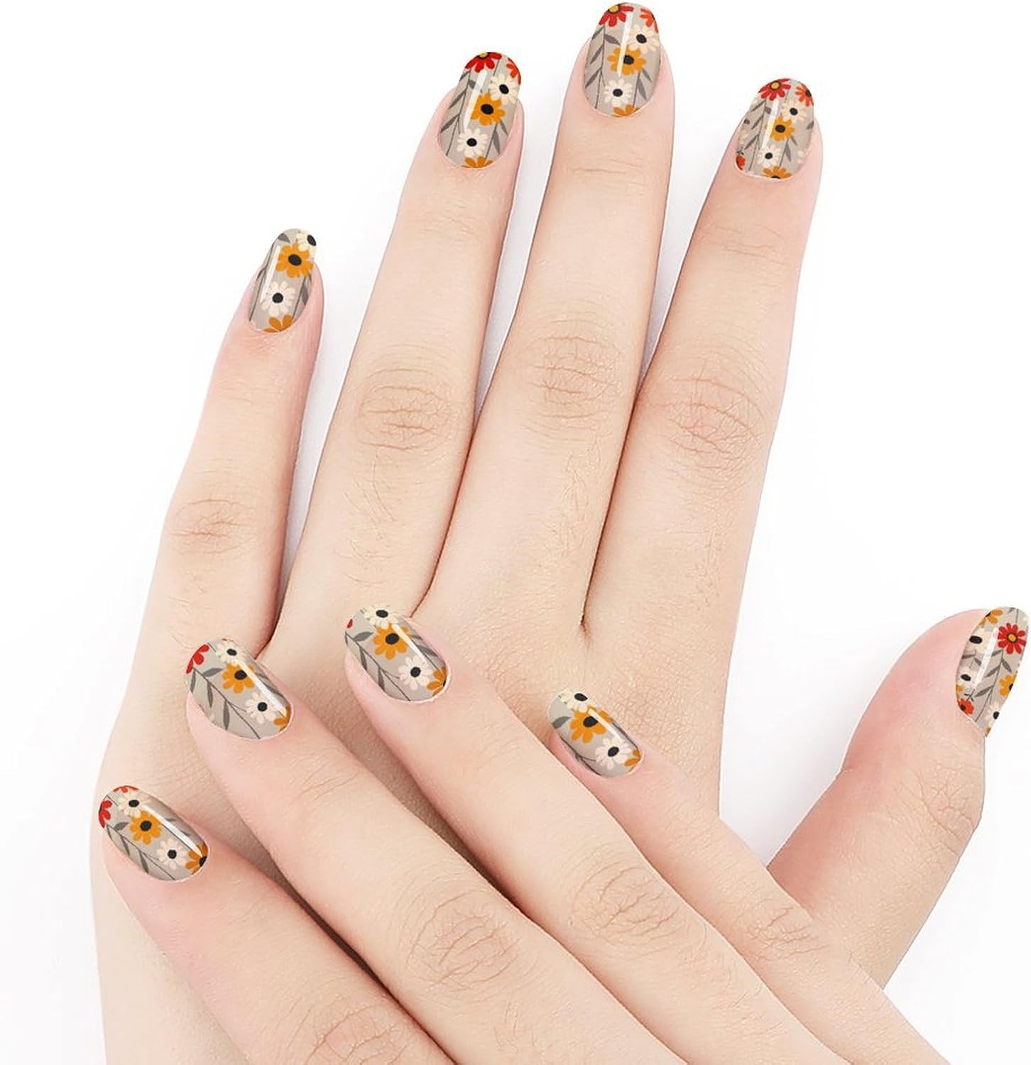 Nail Strips Bundle Full Wrap Long Lasting Nail Polish Strips Easy Application and Removal Salon Quality Self Adhesive Art Stickers for Women Gifts