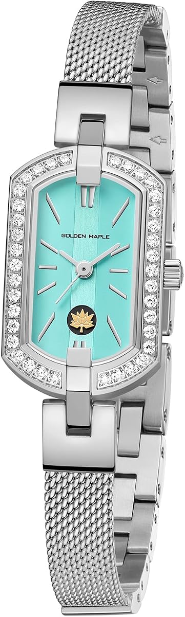 Watches for Women, Small Oval Stainless Steel Case, Mother fo Pearl Dial, Dainty Ladies Watches, Luxury Gifts for Her