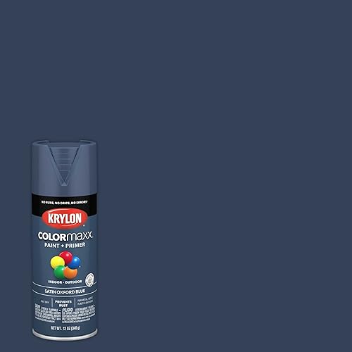 Vista 94 de Krylon - Pintura y primer en aerosol COLORmaxx K05511007, 12 onzas, rojo cereza brillante Cherry Red