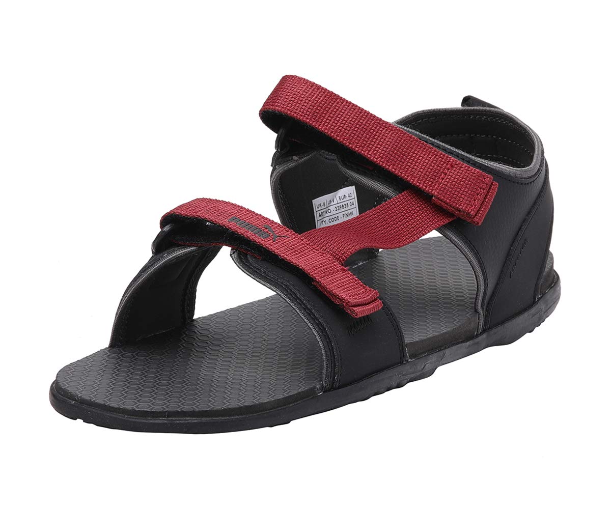 Puma Men Hexa Idp Dark Shadow-Puma Black-Rhubarb Dark Shadow-Puma Black-Rhubarb Outdoor Sandals-8UK (33983504) (B07V5KHJC1) Amazon Price History, Amazon Price Tracker