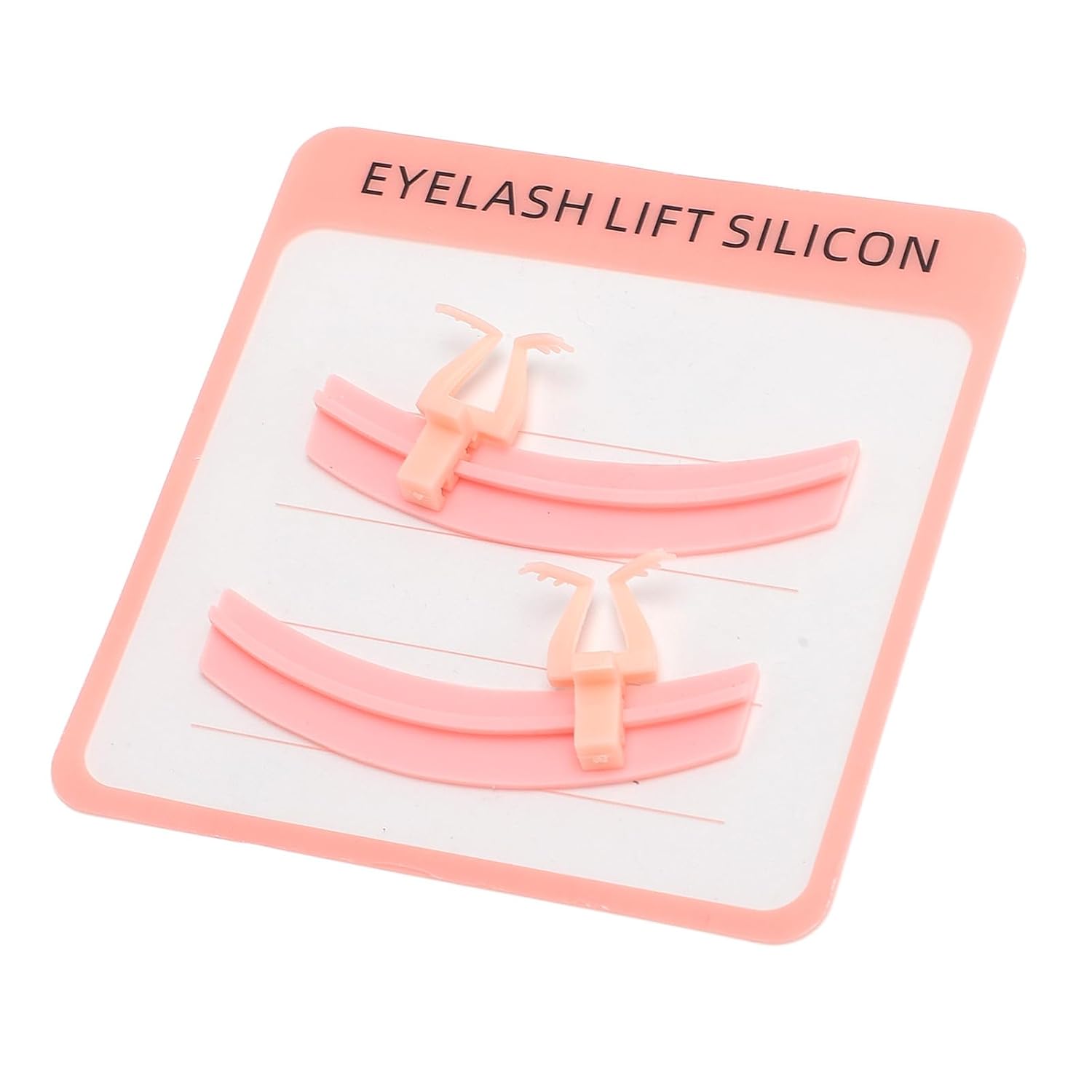 Eyelash Separator Tool Efficient Washable Reusable Silicone Lash Extension for Beauty Salon (Pink) image 2