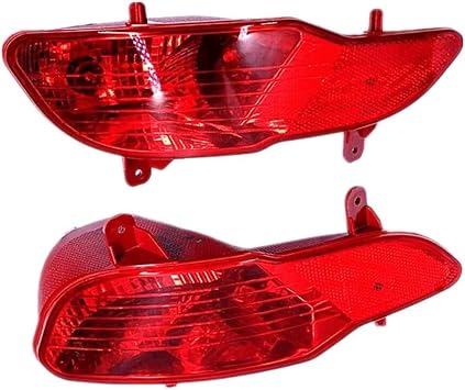 Rear Fog Light Lamp for Peugeot 5008 MK2 2016+ Car Left Right Rear Bumper Fog Light Parking Warning Reflector Taillights with Bulb Car Parts Rear Bumper Light