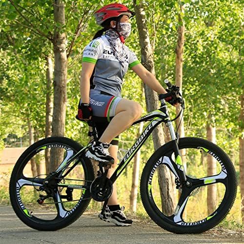 Eurobike X1 Mountain Bike, 21 Speed Mountain Bicycle 27.5 Inch,Front Suspension MTB Bikes for Men/Women,Muti Colors
