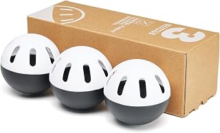 3 Count Plastic Practice Baseballs for Hitting Training, Perforated Design, Limited Flight