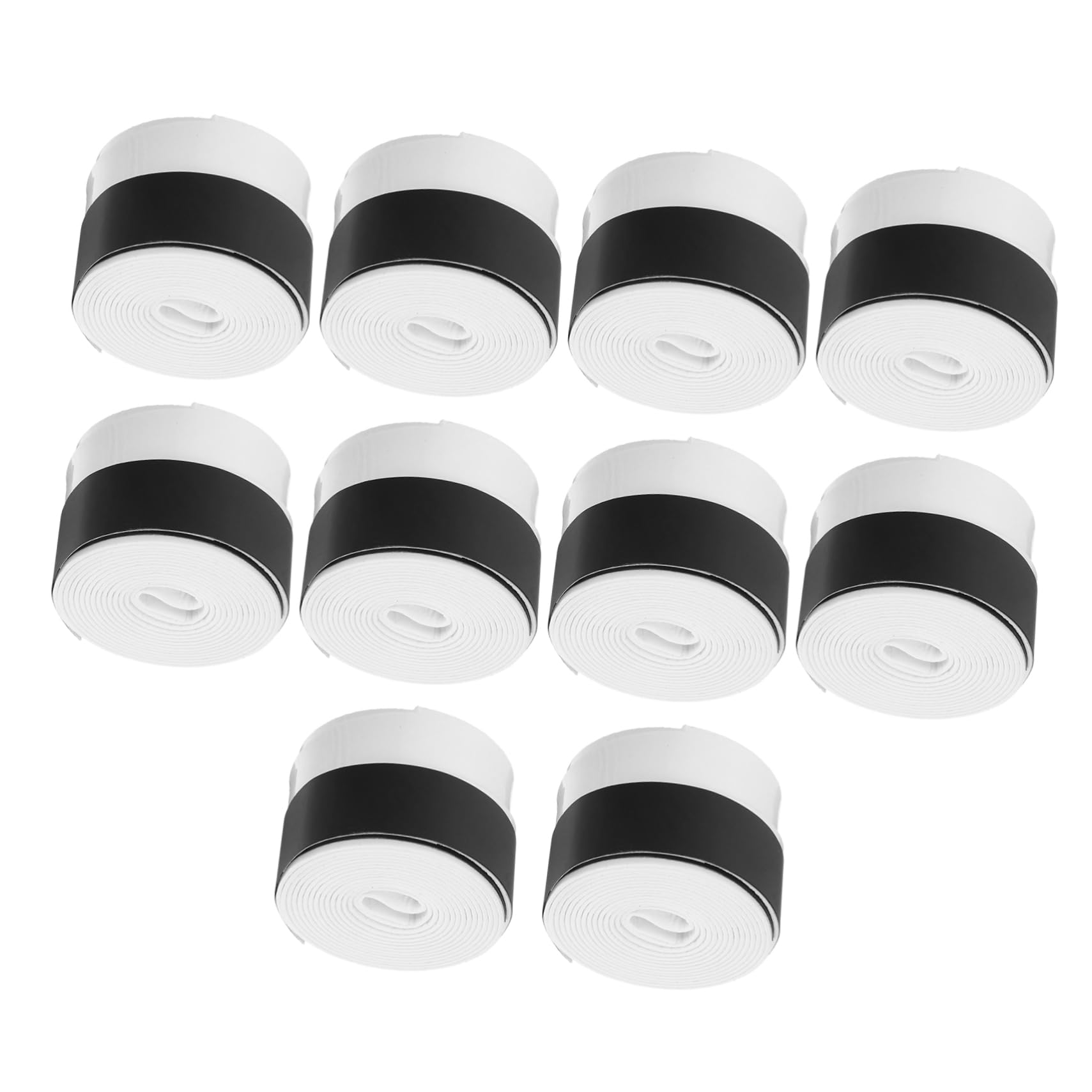 NAMOARLY Racket Grip Band 10pcs Badminton Overgrip Tennis Squash Racket Absorbent Sweatband Soft Pu for on Hot Days