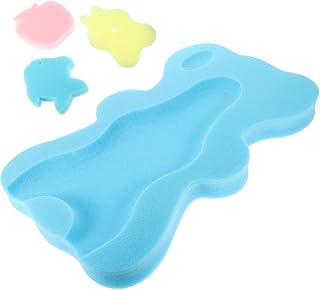 SHOWERORO Almofada De Banho Para Bebês Tapete De Banho Para Bebês Esponja Para Banho De Bebês Assento Para Banho De Bebês Colchão Para Recém-Nascidos