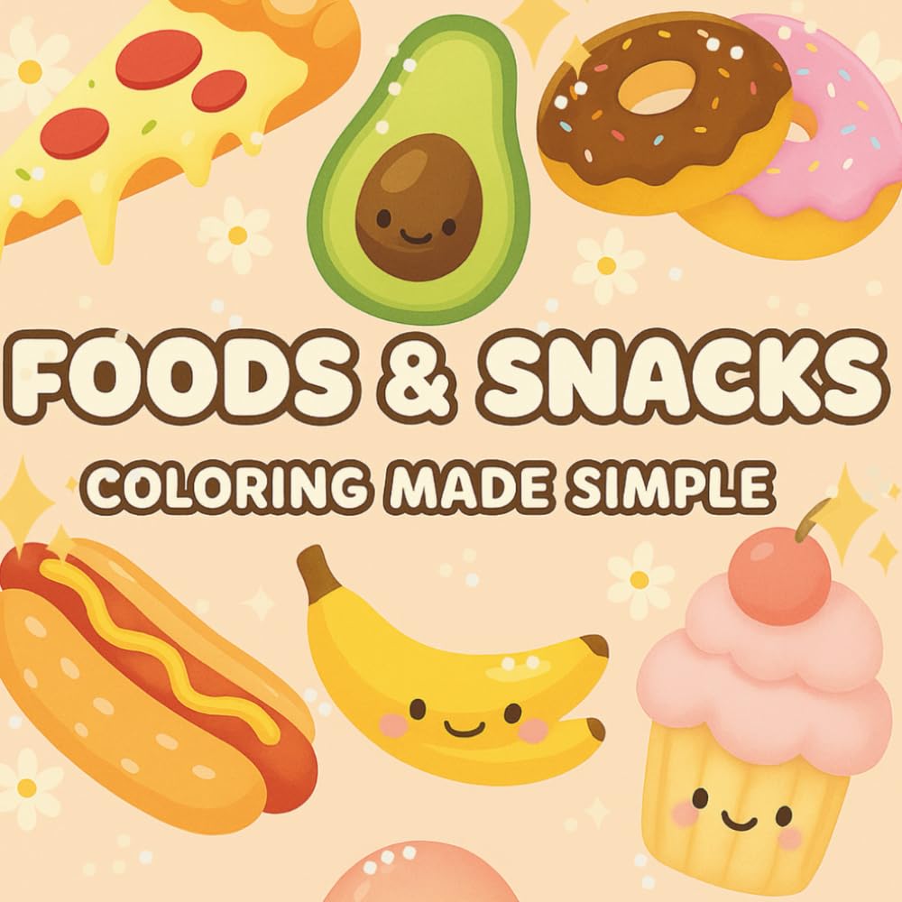 Food and Snacks: Big, Bold & Cute
