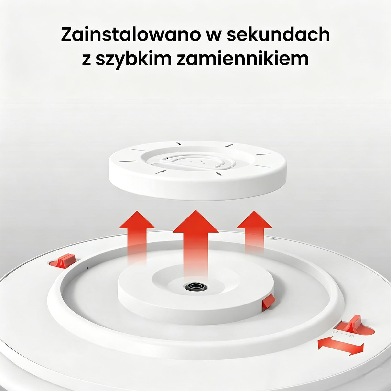 Yeelight Inteligentna Lampa Sufitowa LED 50 cm, 50 W, 4500 lm, RGBCW, Ściemnialny Plafon Smart WiFi, 16 mln Kolorów, 2700–6500 K, Szybki Montaż, Sterowanie Aplikacją, Alexa i Google Assistant